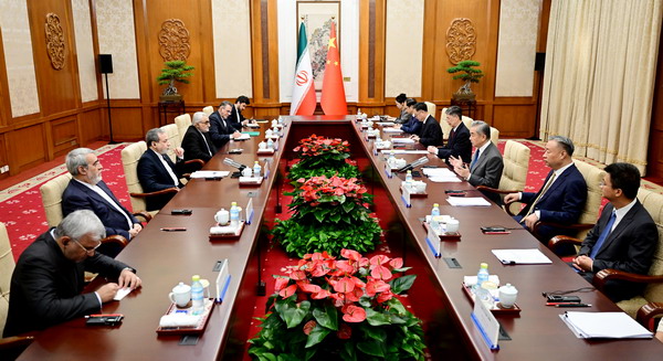 Wang Yi holds talks with Araghchi in Beijing, September 16, 2026. /Chinese Foreign Ministry