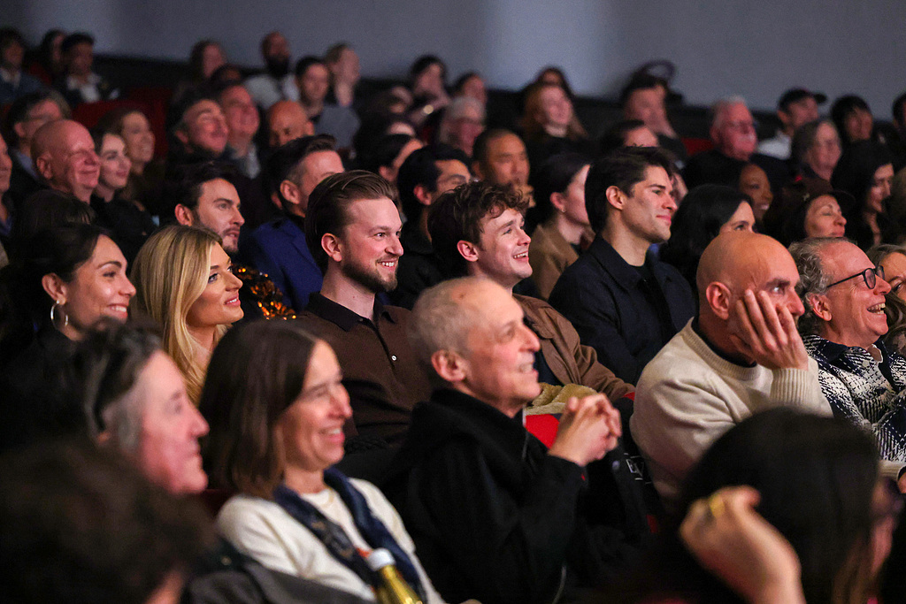 Audience members attend a film screening at AMC Lincoln Square Theater in New York City, US, on January 28, 2025. /VCG