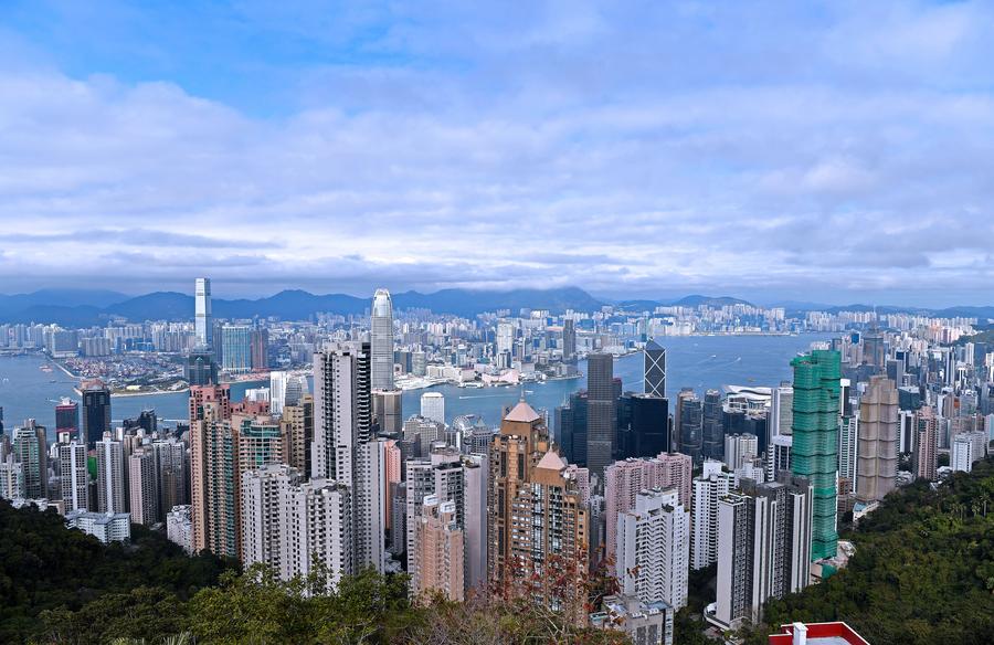 City view of Hong Kong Special Administrative Region, China, February 1, 2025. /Xinhua