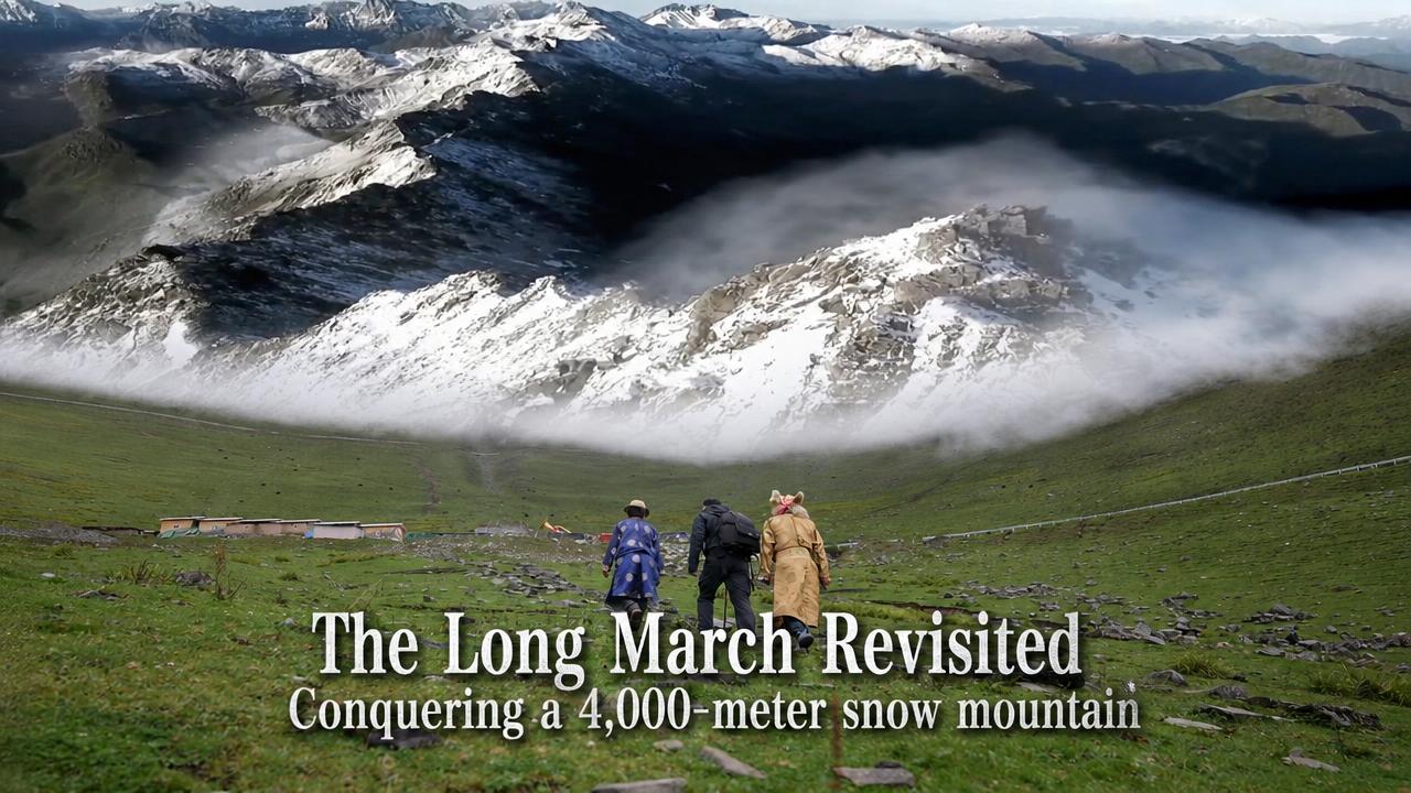How hard is it to cross a 4,000-meter snow mountain?