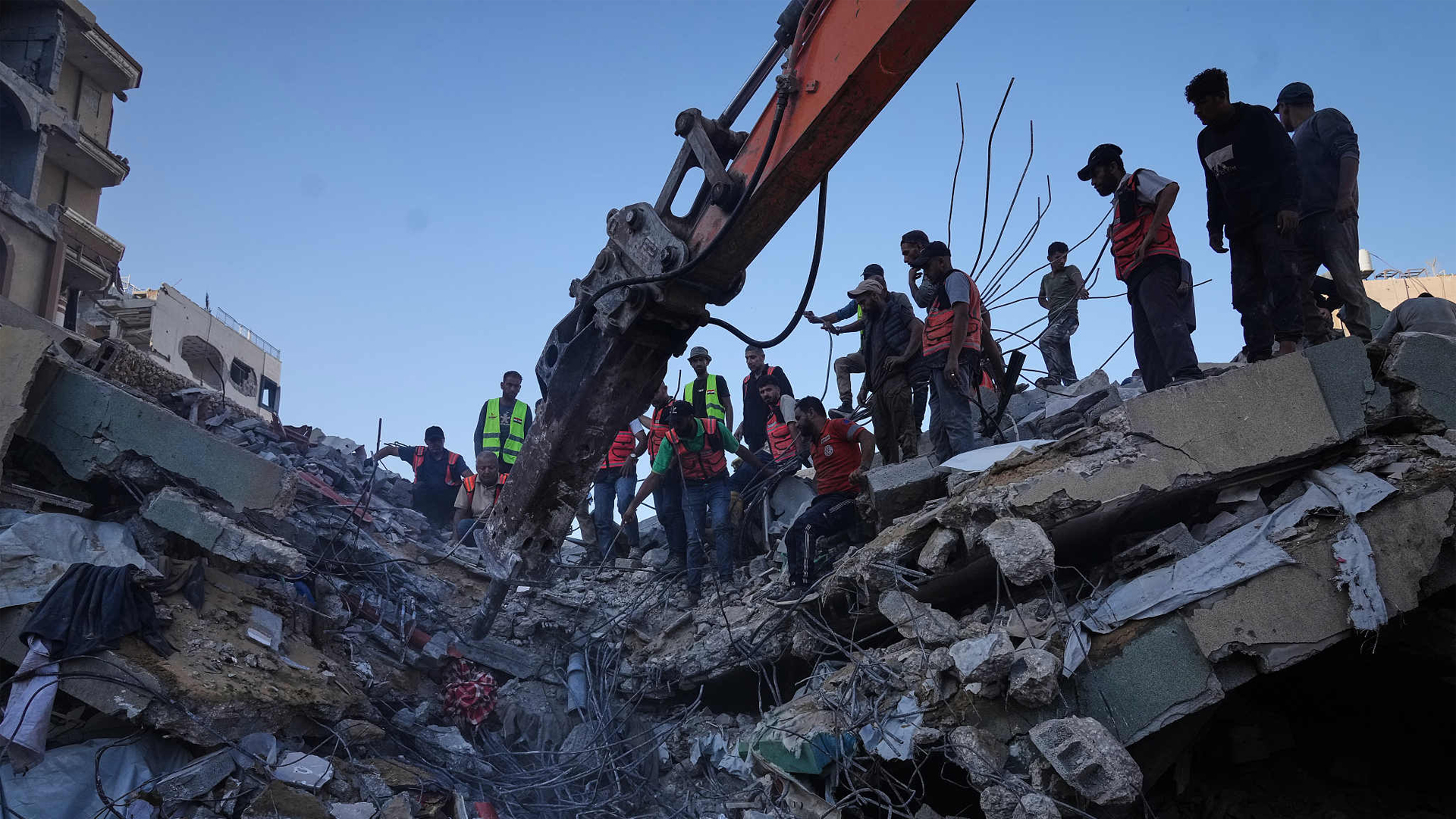 Live: Latest updates on building collapse in Gaza City