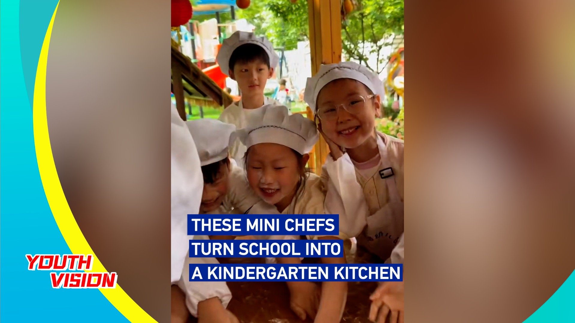 These mini chefs turn school into a kindergarten kitchen