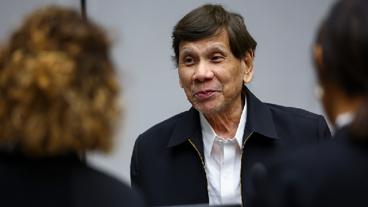 Former Philippine President Duterte appears in ICC courtroom for pre-trial hearing on his health