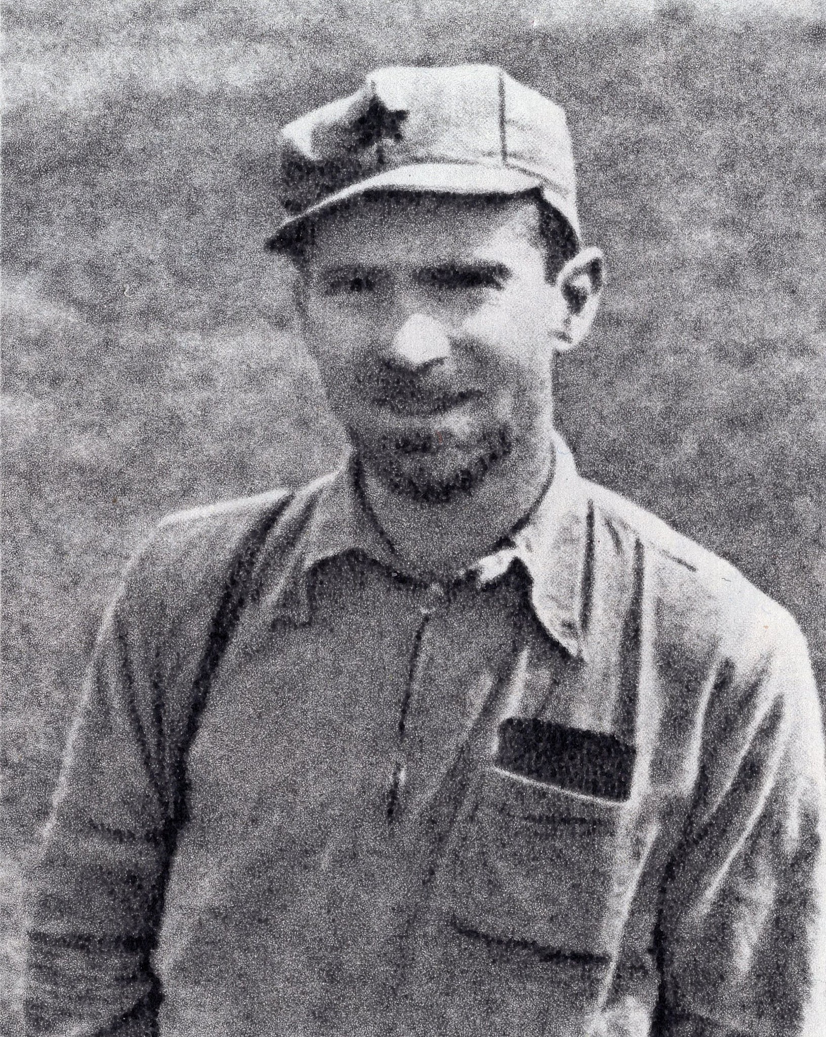 Edgar Snow, author of Red Star Over China, visits the revolutionary base area of northern Shaanxi, China, 1936. /CFP