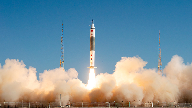 China’s Kuaizhou-11 launches two satellites into space