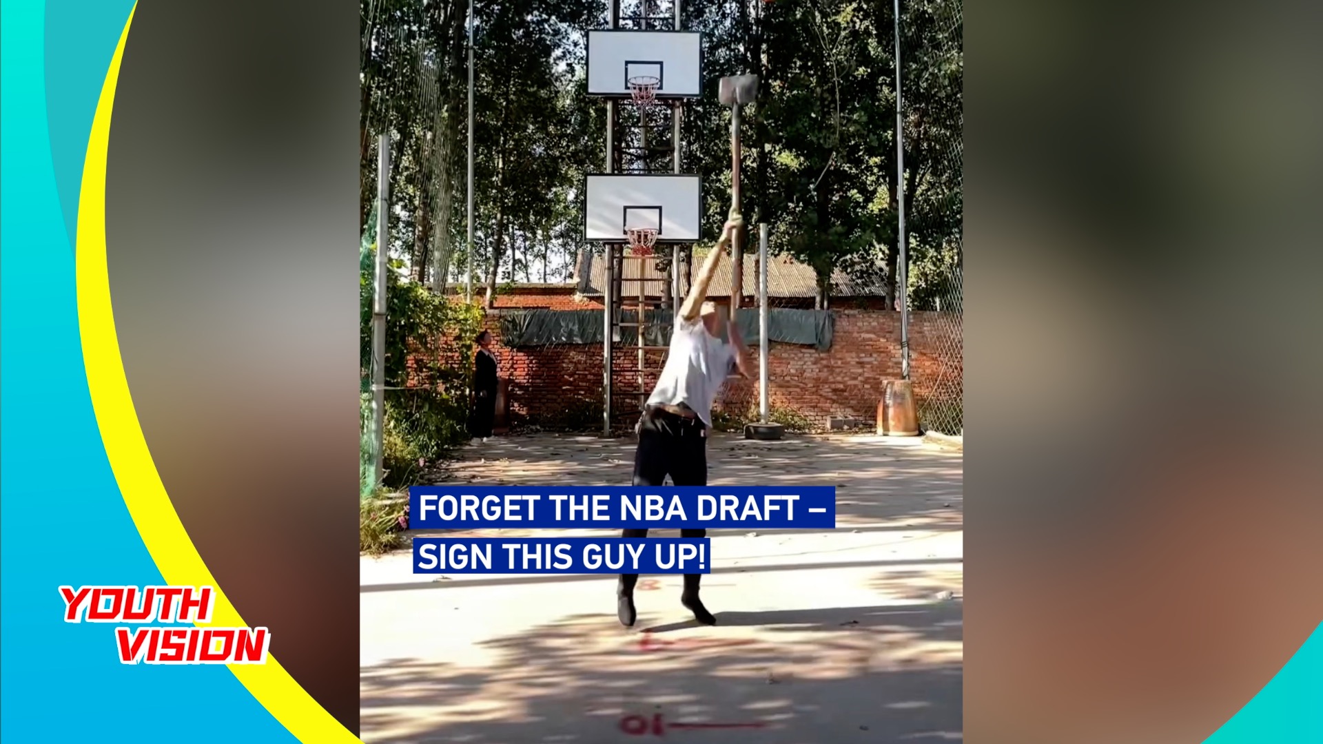 Forget the NBA draft – sign this guy up!