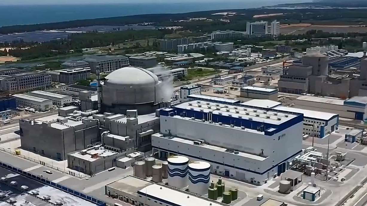 The No. 3 unit of the Huaneng Changjiang Nuclear Power Phase II project in Hainan. /CMG