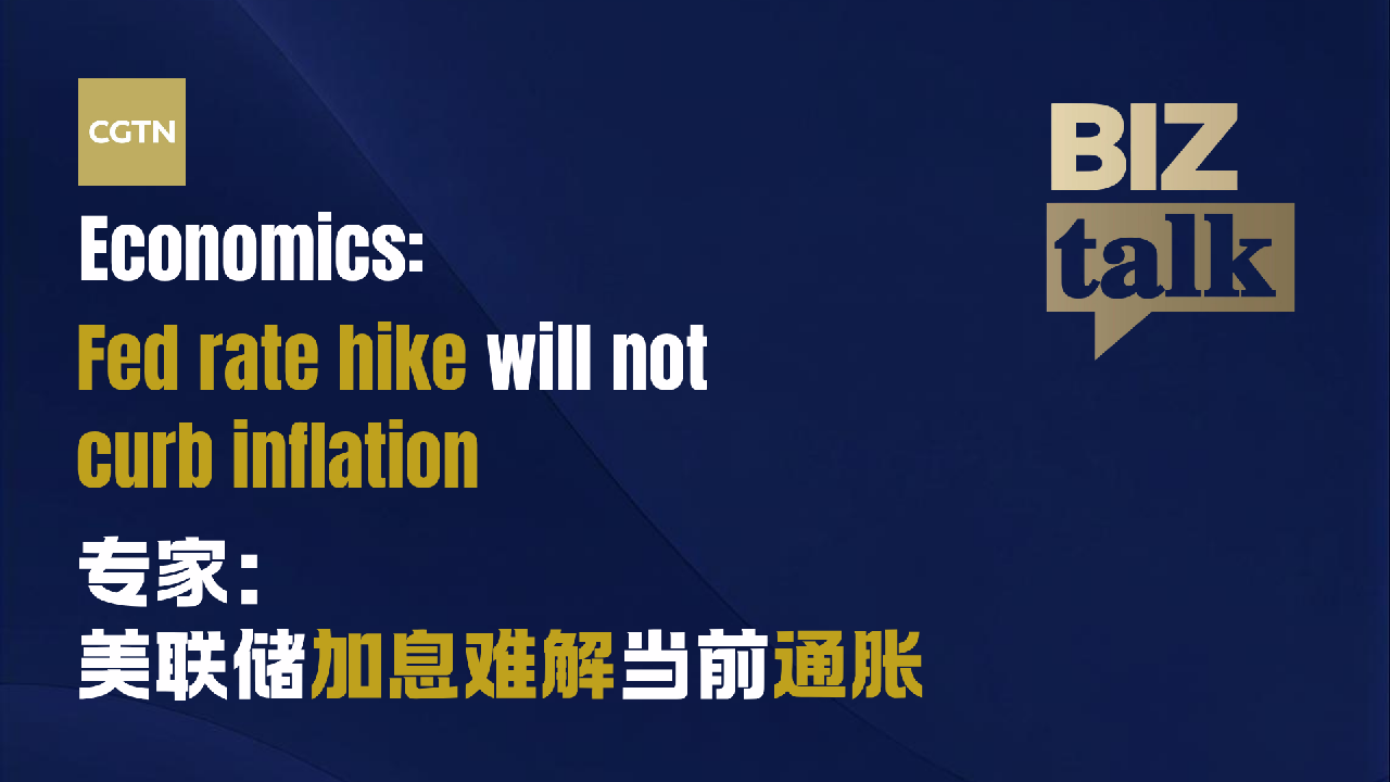Economist: Fed rate hike will not curb US inflation