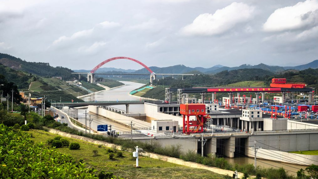 The Madao Hub on the Pinglu Canal in Guangxi Zhuang Autonomous Region, China, September 16, 2026. /Xinhua
