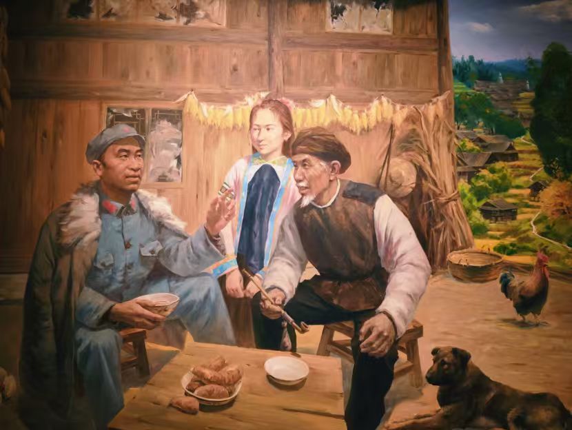 The Long March through the brushstrokes of history