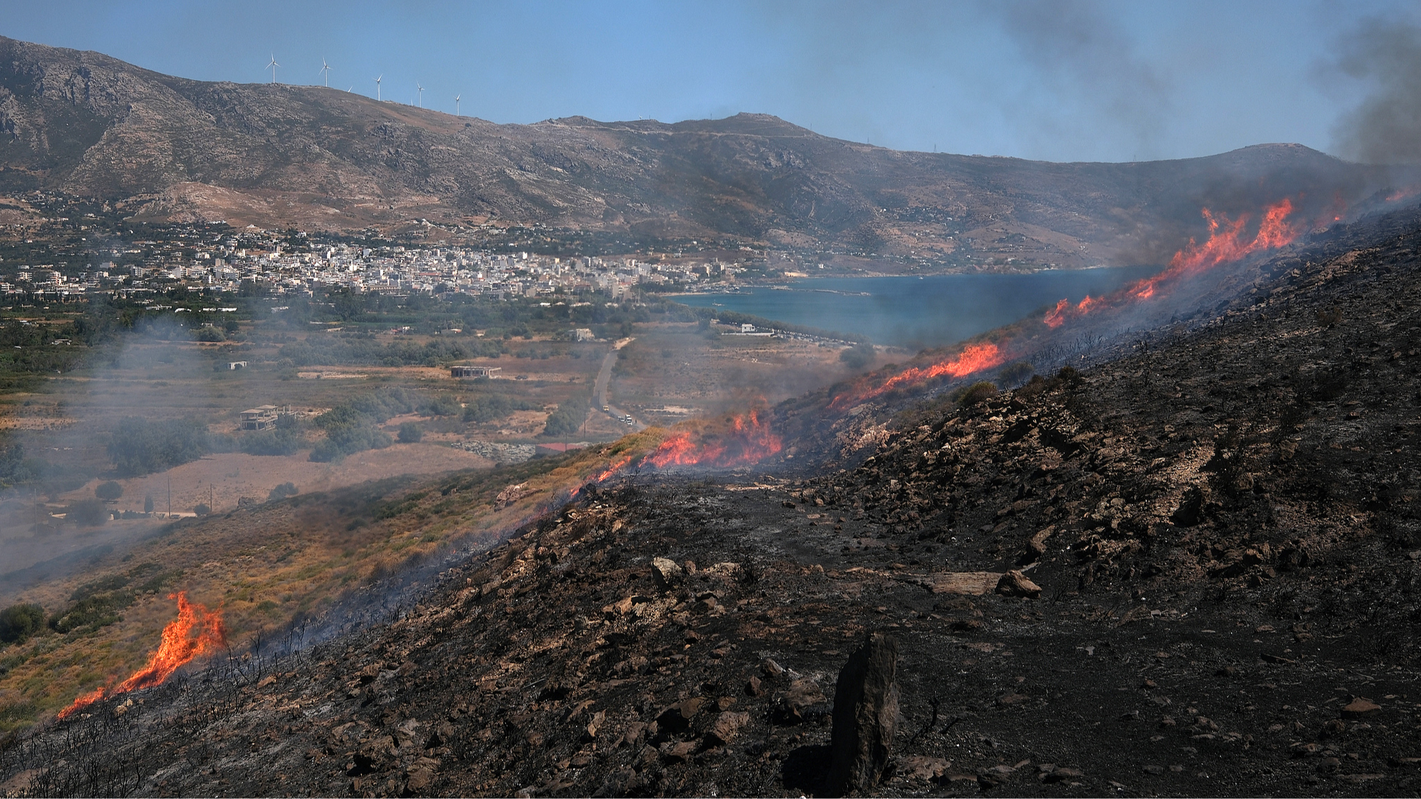 Wildfire impact in Greece goes beyond burned area