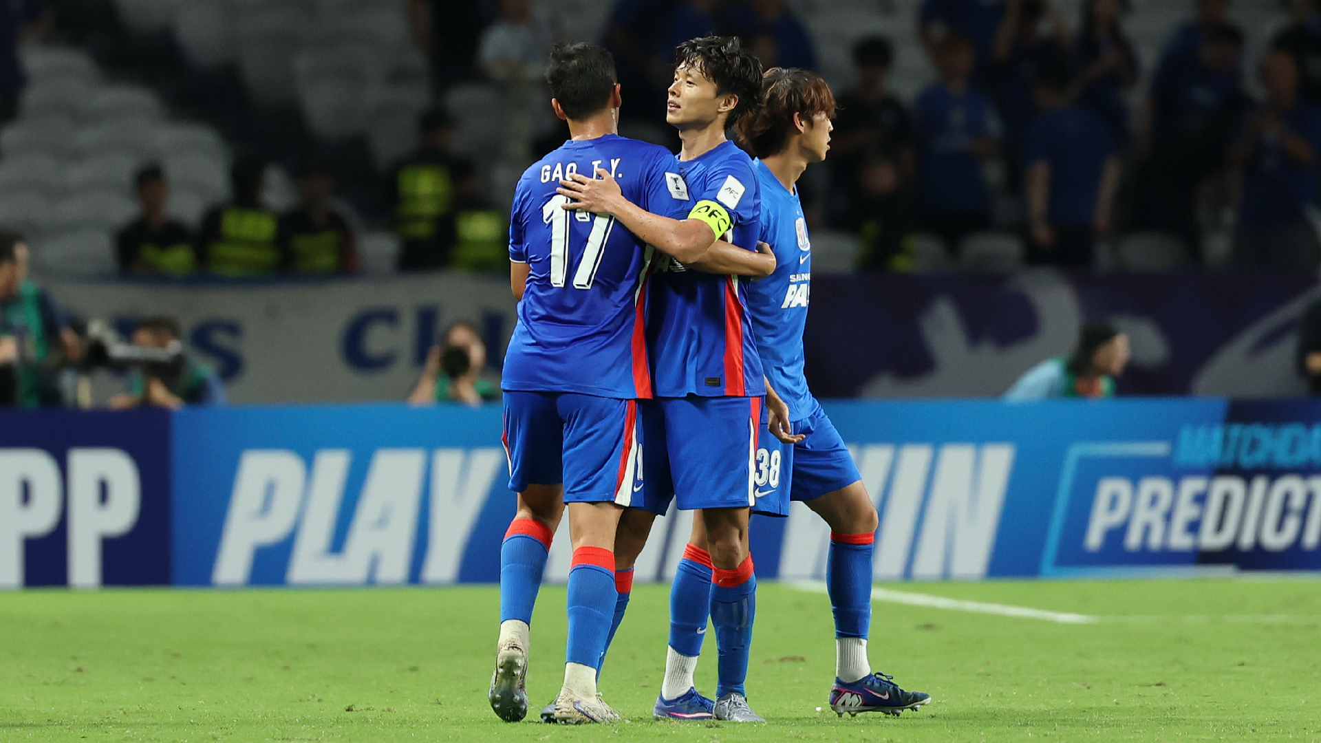 Yang Shuai header lifts Shanghai Shenhua past Tampines Rovers