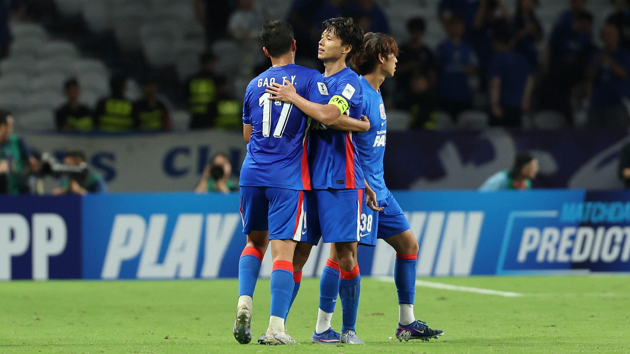 Yang Shuai header lifts Shanghai Shenhua past Tampines Rovers