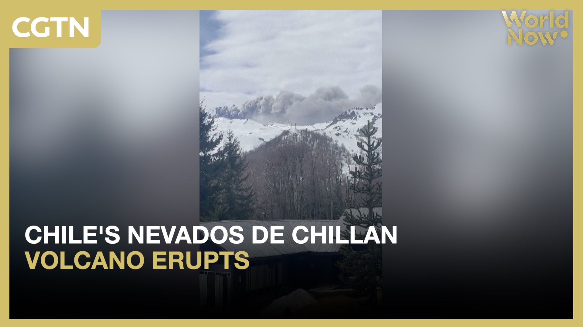 Chile's Nevados de Chillan volcano erupts