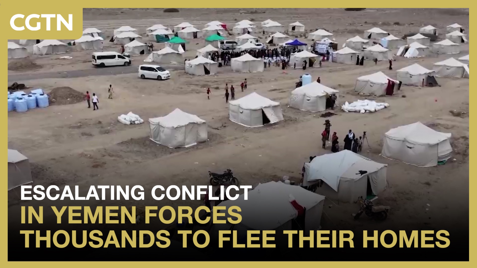 Escalating conflict in Yemen forces thousands to flee their homes