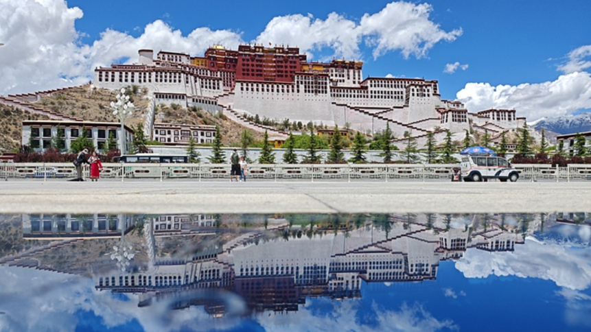 A view of the Potala Palace in Lhasa, southwest China's Xizang Autonomous Region, May 26, 2025. /CFP