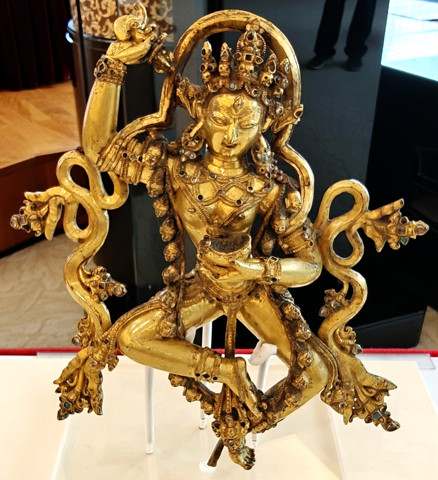 A photo shows a cultural relic returned by the United States to China. /Photo provided to CGTN