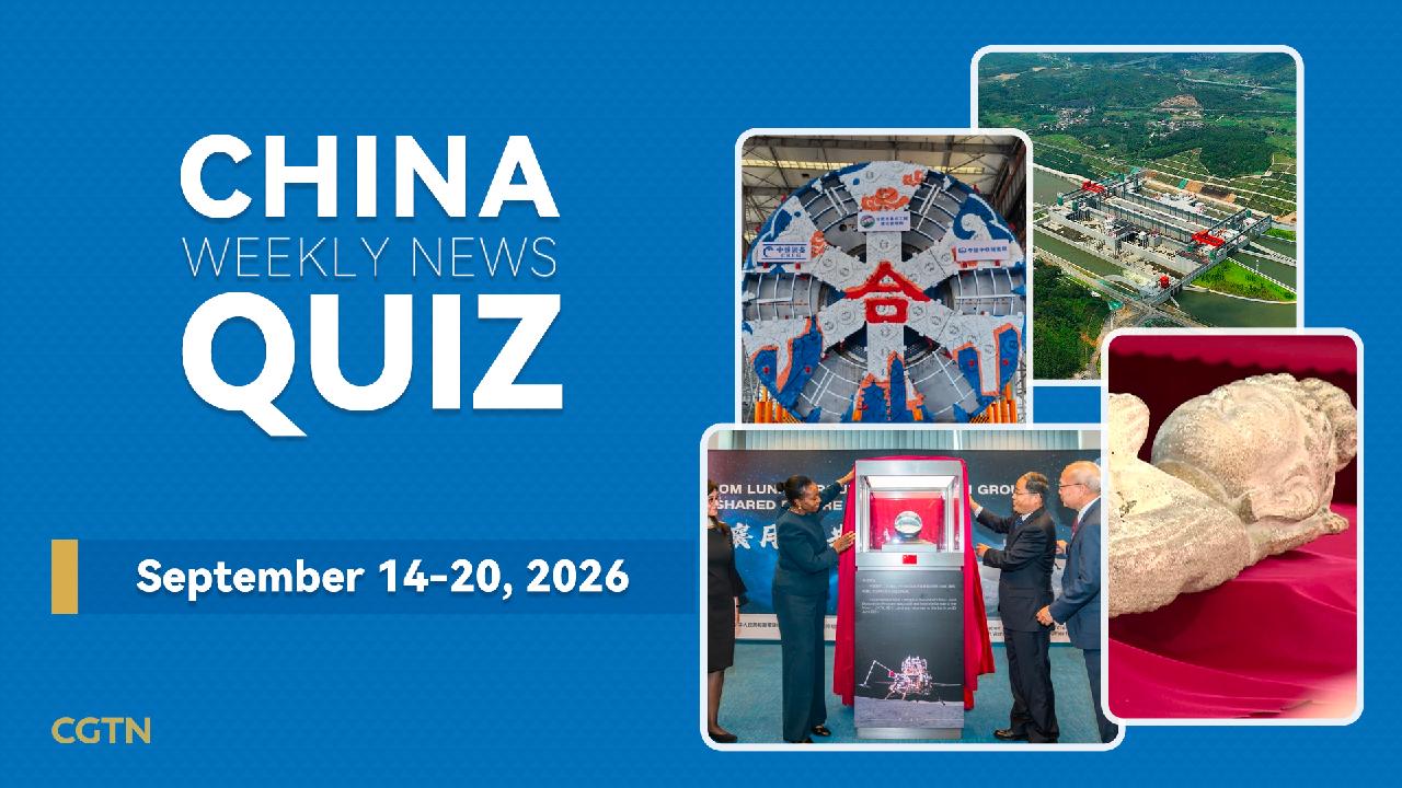 China Weekly News Quiz: September 14-20, 2026