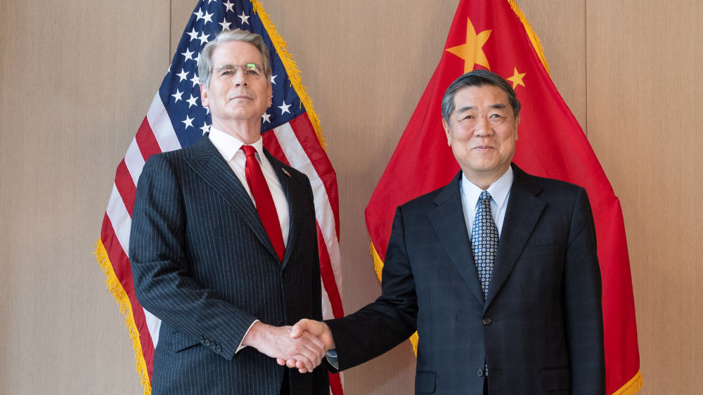 Photo: China, US start economic, trade consultations in New York