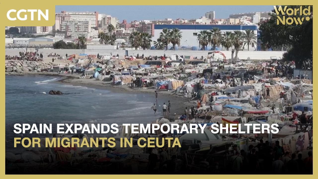 Spain expands temporary shelters for migrants in Ceuta