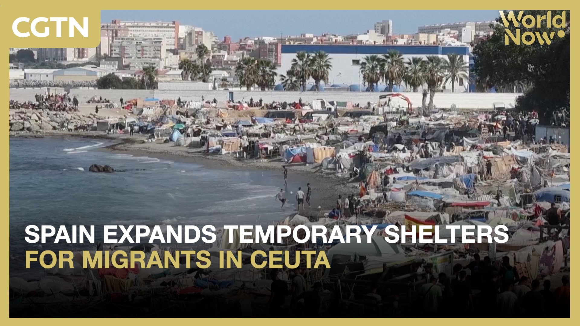 Spain expands temporary shelters for migrants in Ceuta