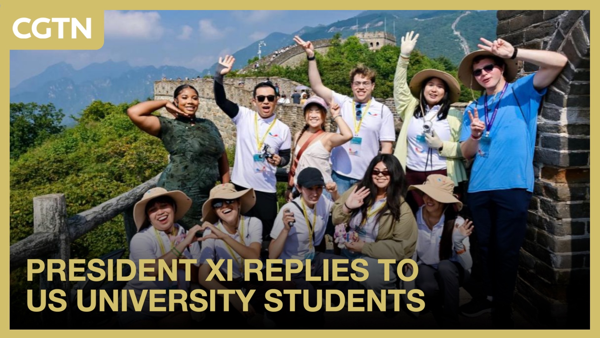 President Xi replies to US university students