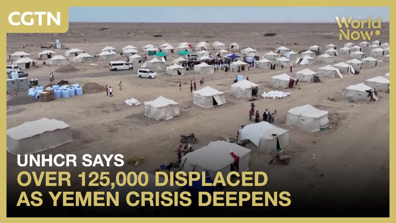 UNHCR says over 125,000 displaced as Yemen crisis deepens