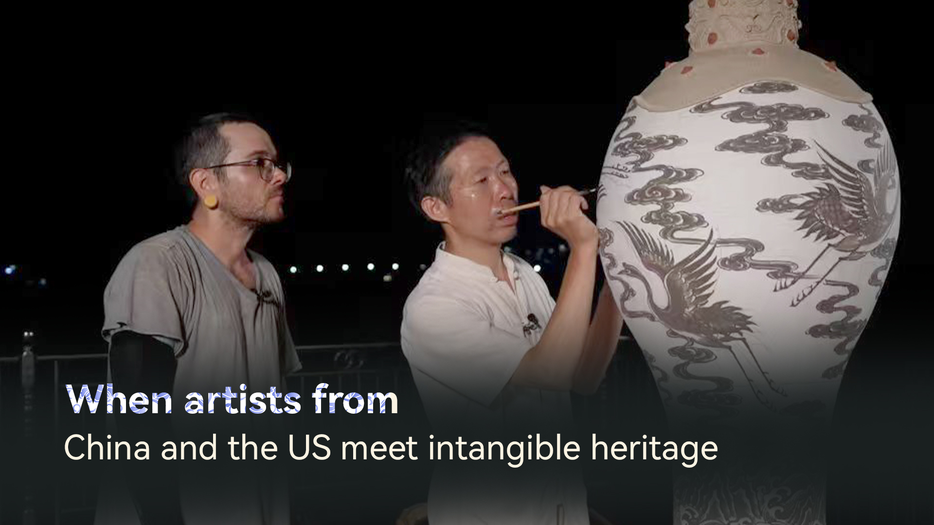 When artists from China and the US meet intangible cultural heritage