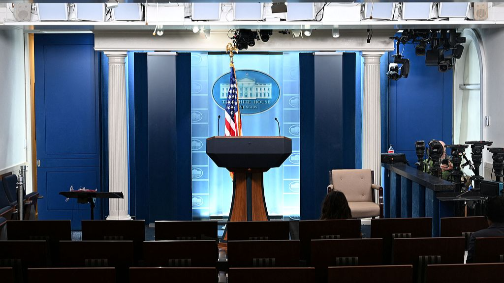 The James S. Brady Press Briefing Room at the White House, Washington, DC, US, September 21, 2026. /VCG