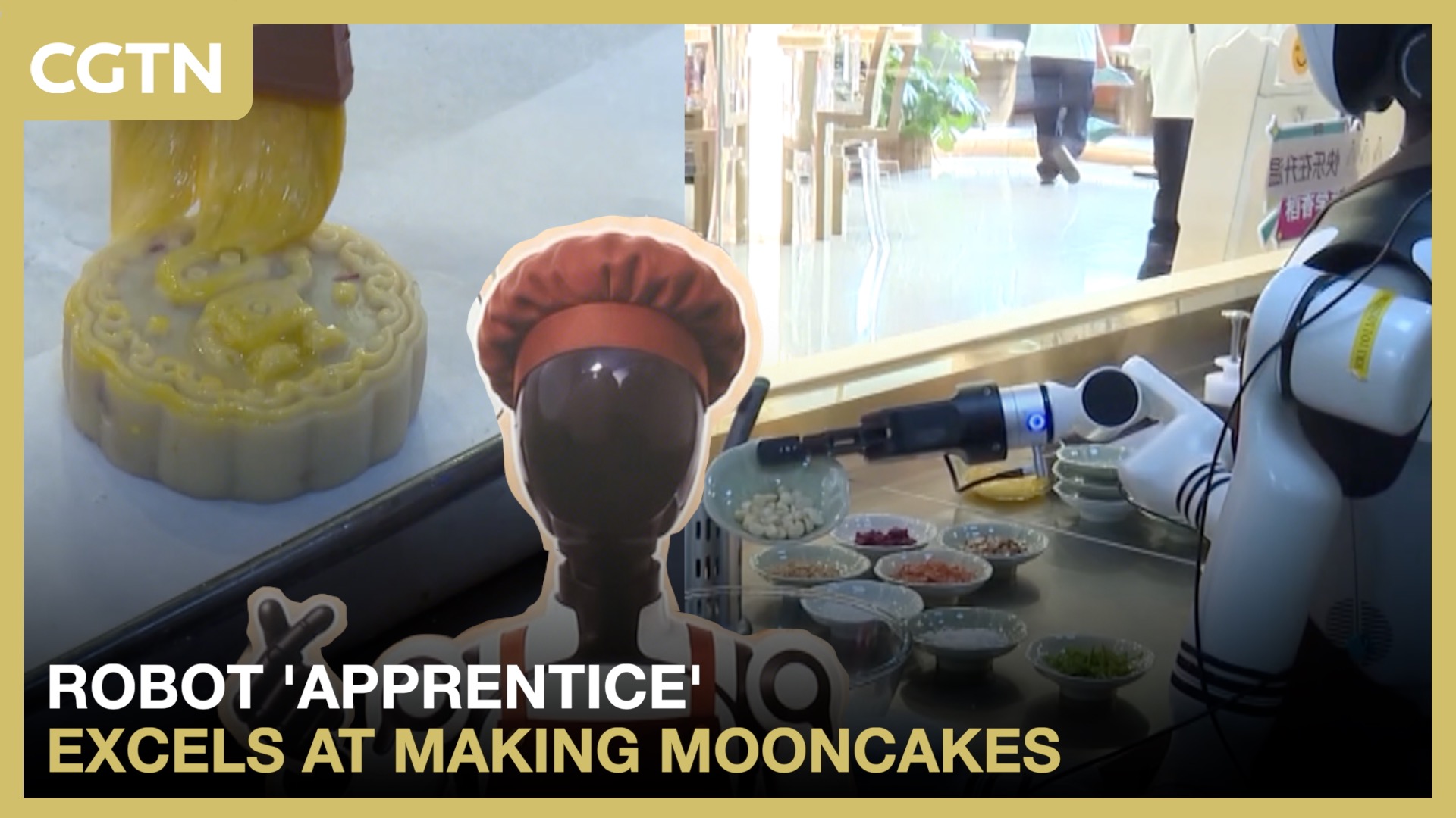 Robot 'apprentice' excels at making mooncakes