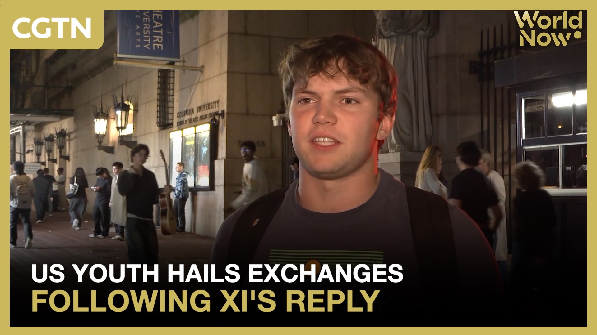 US youth hails exchanges following Xi's reply 
