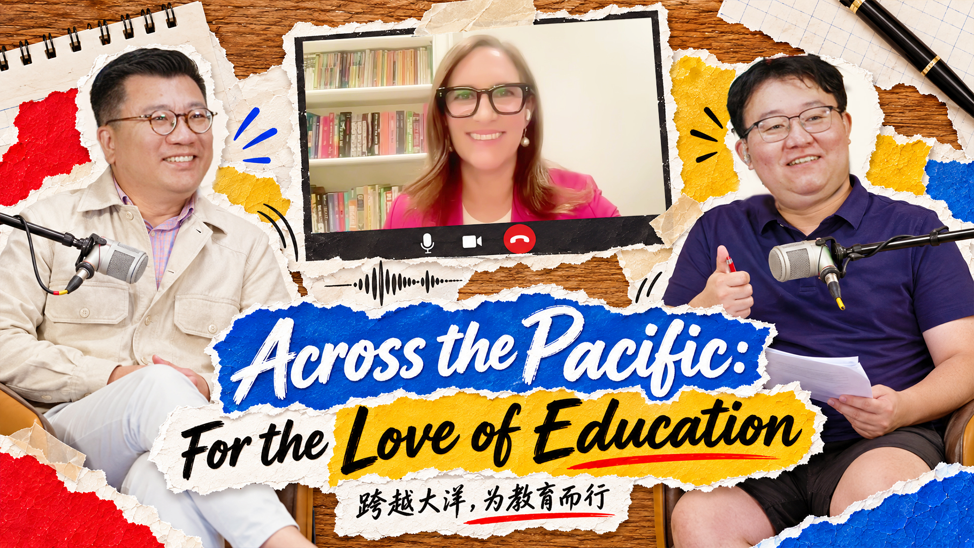 Across the Pacific: For the love of education 