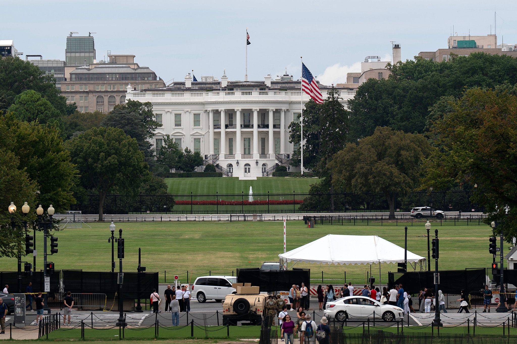 The White House is seen in Washington D.C., the US, September 20, 2026. /CFP