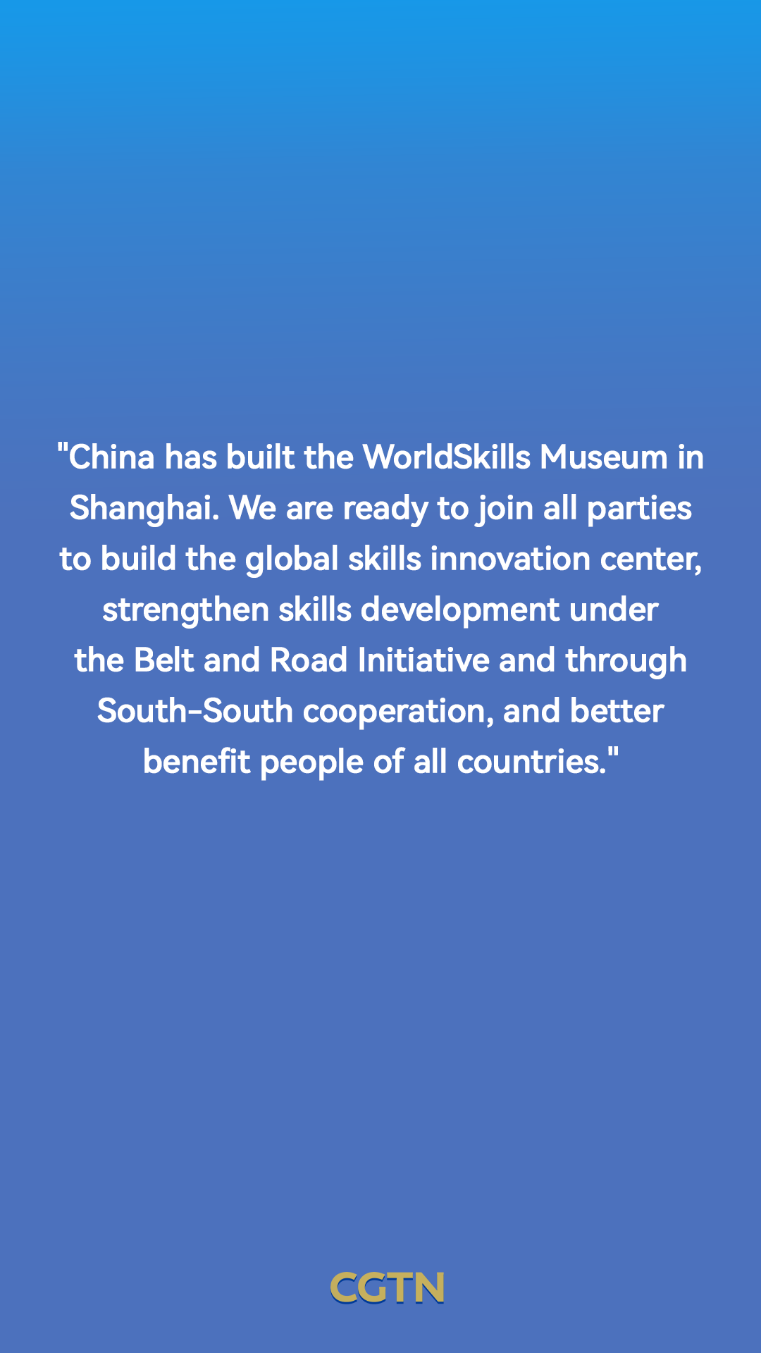 Highlights of Chinese premier's speech at WorldSkills Conference 2026