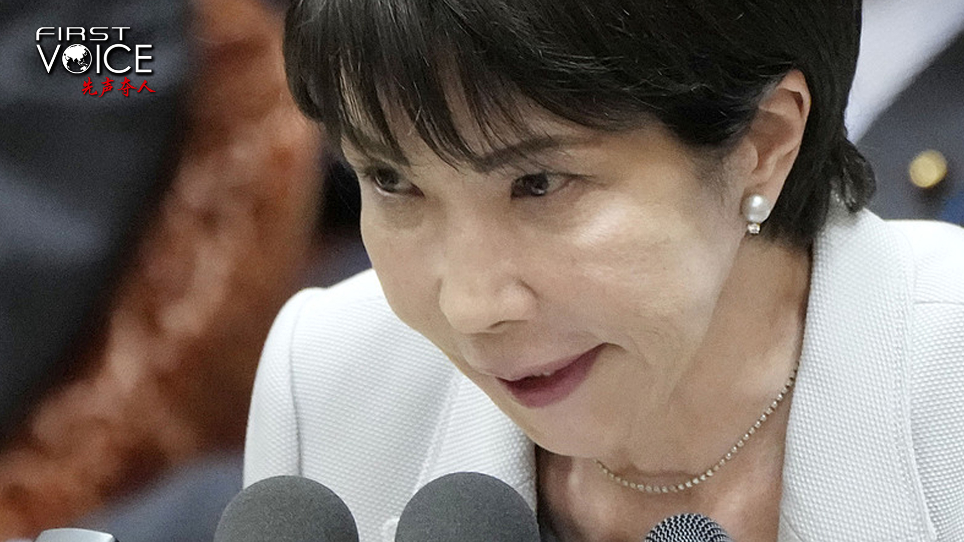 Japanese Prime Minister Sanae Takaichi speaks during a session of the House of Representatives Budget Committee in Tokyo, Japan, November 10, 2025. /VCG