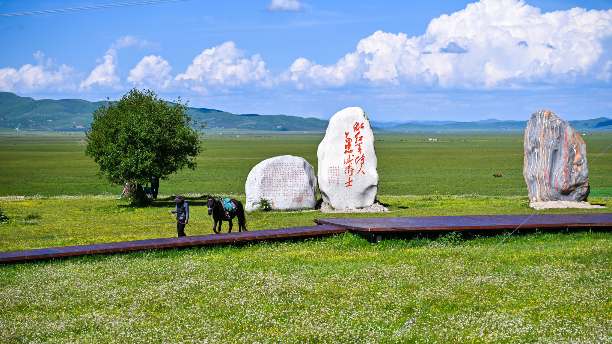 A grassland of beauty and sacrifice in Sichuan