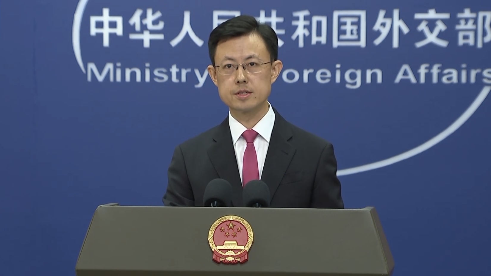 Chinese Foreign Ministry spokesperson Guo Jiakun answers questions at a regular press briefing on September 24, 2026. /CMG