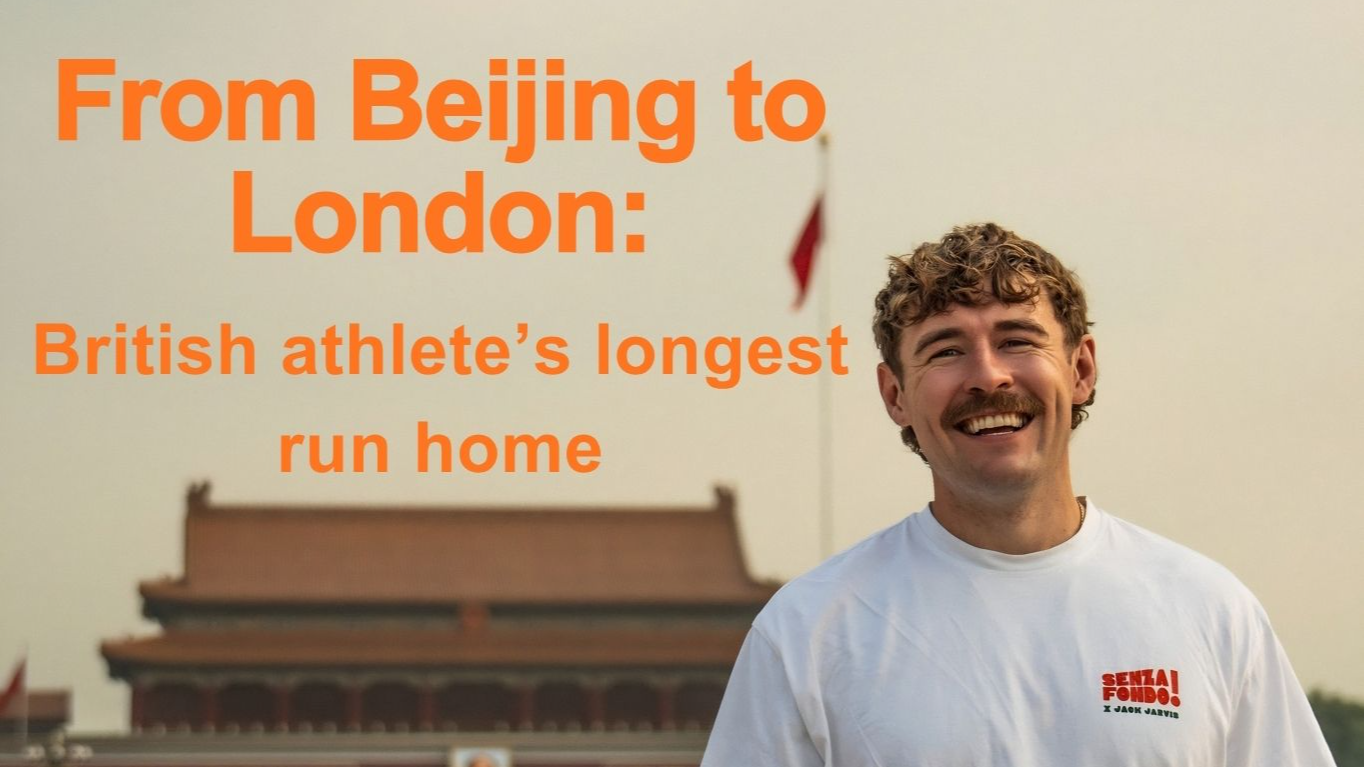 From Beijing to London: British athlete's longest run home