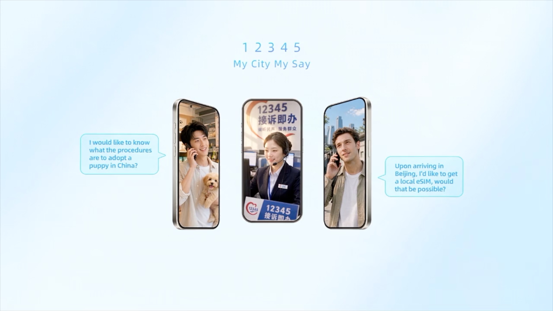 A hotline – and a city at the other end