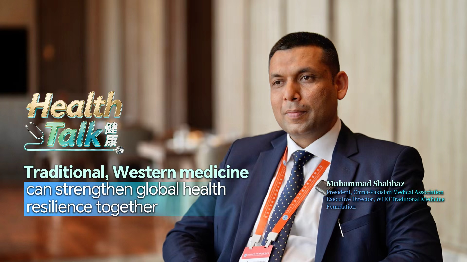 Jointly strengthen global health resilience