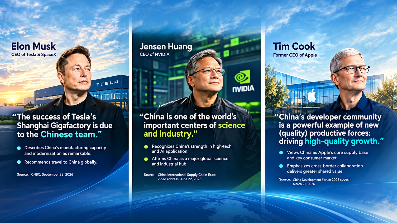 What America's top business bosses think about China