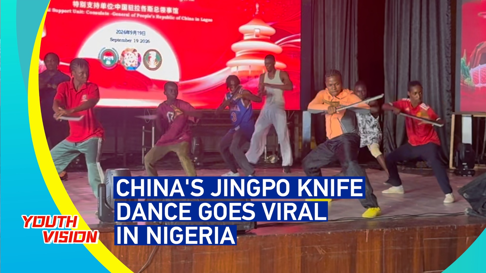 China's Jingpo knife dance goes viral in Nigeria