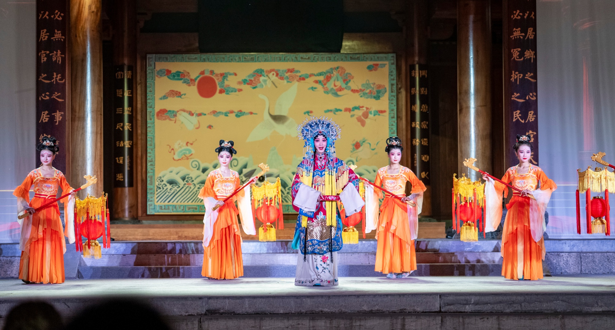 The 2026 Mount Fanjing Intangible Cultural Heritage Drama Season is held in Tongren, southwest China's Guizhou Province, on September 25, 2026. /Tongren Media Convergence Center