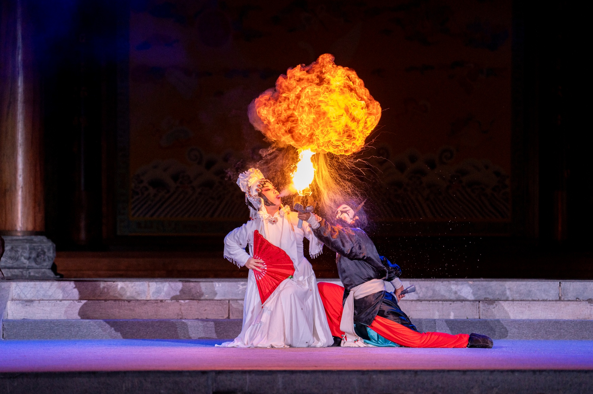 The 2026 Mount Fanjing Intangible Cultural Heritage Drama Season is held in Tongren, southwest China's Guizhou Province, on September 25, 2026. /Tongren Media Convergence Center
