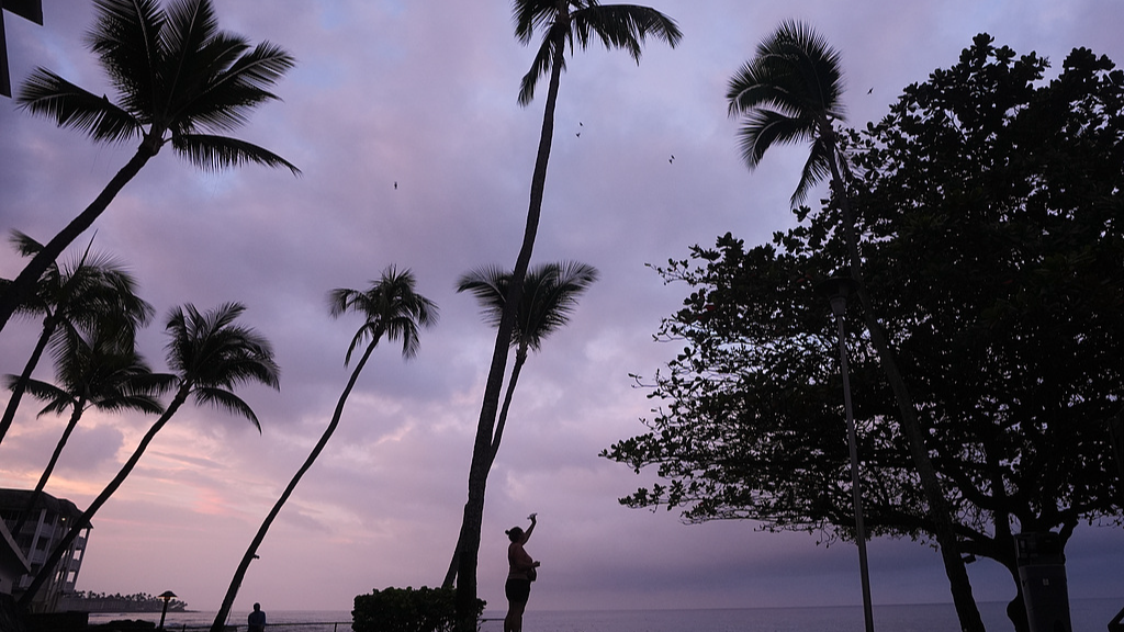 Live: View of Hilo, Hawaii, as Hurricane Nolo threatens the Big Island