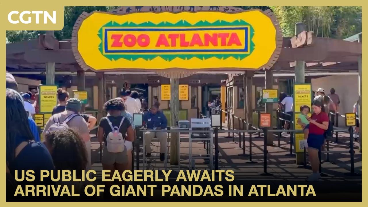 US public eagerly awaits arrival of giant pandas in Atlanta