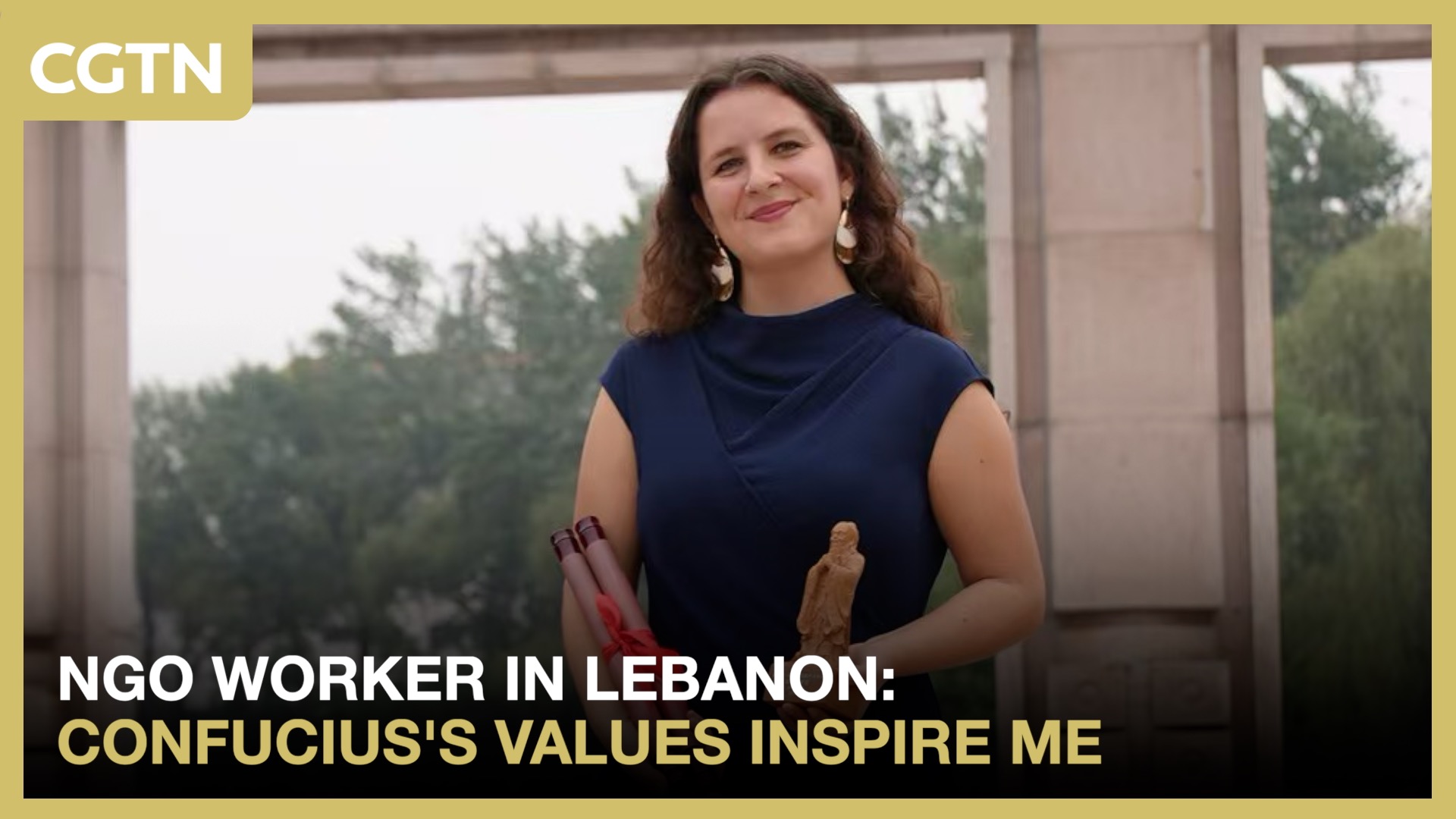 NGO worker in Lebanon: Confucius's values inspire me