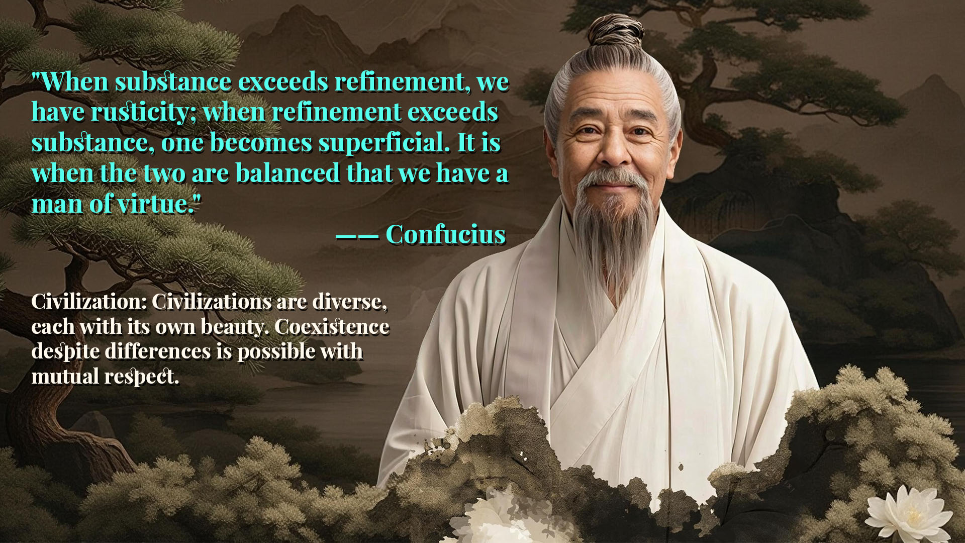 Nishan Dialogue: The Wisdom of the Analects on Civilization