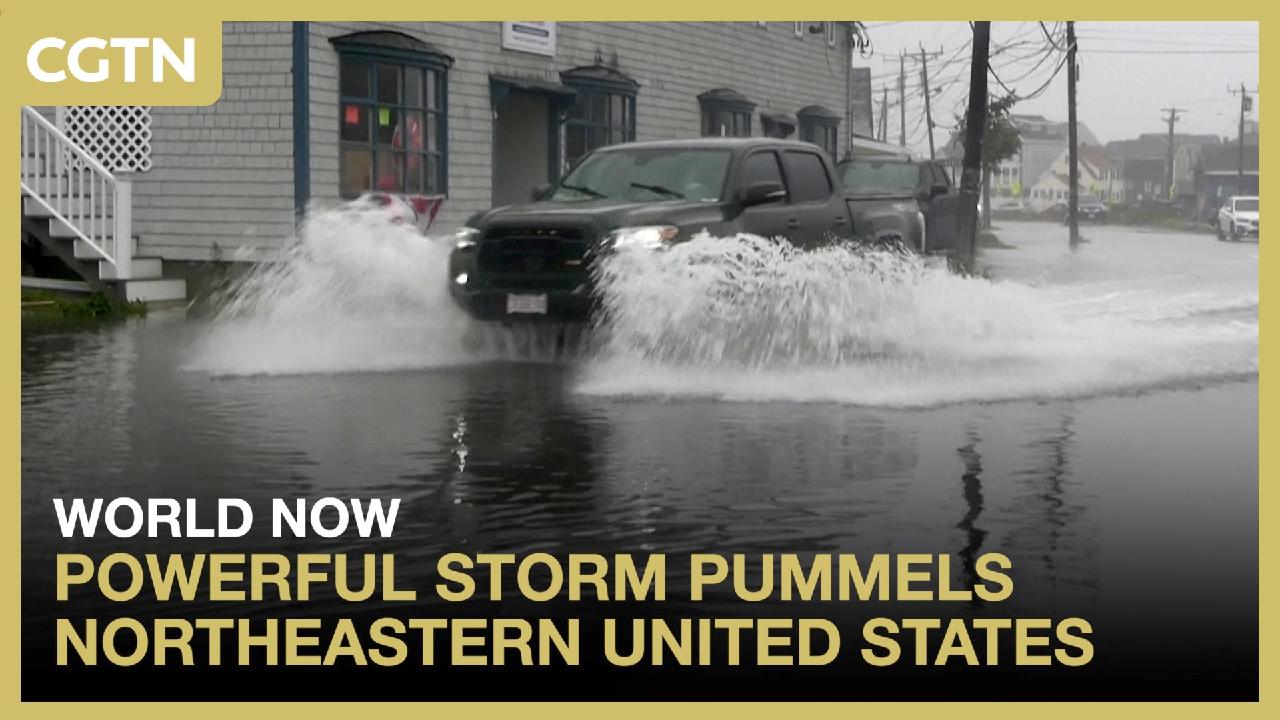 Powerful storm pummels northeastern United States