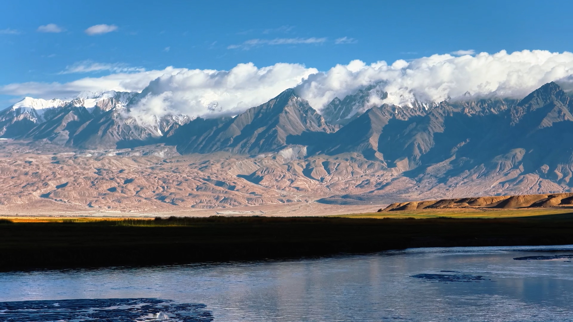 Walk into an oil painting on Pamir's Golden Grassland